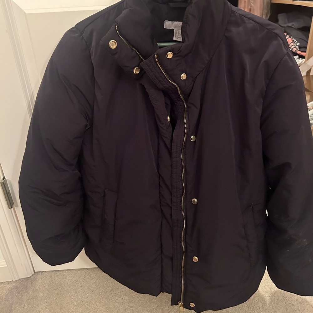 Navy Puffer jacket from H&M